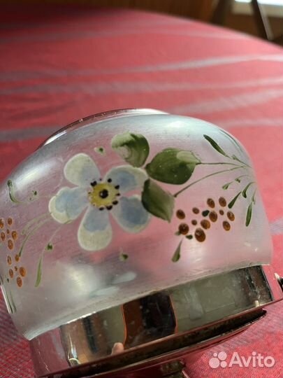 Сахарница стеклянная СССР