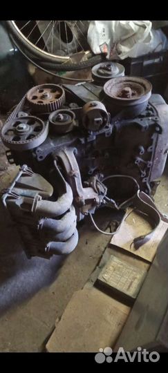 Дизельный двигатель на volkswagen транспортер Т2