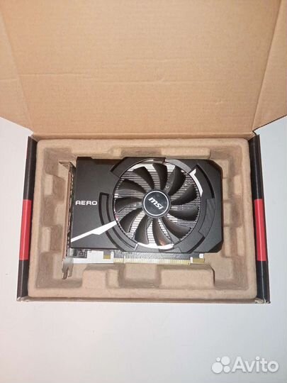 Видеокарта мsi AMD Radeon RX 550 aero ITX (4G OC)