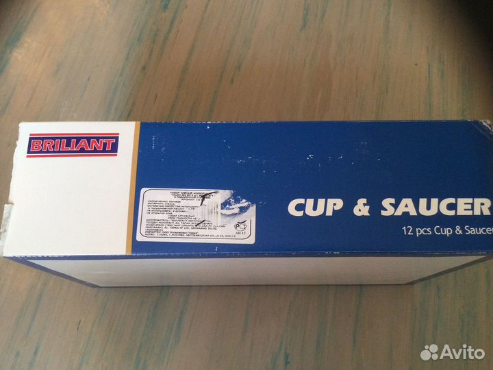 Чайный набор. Новый. 12 предметов
