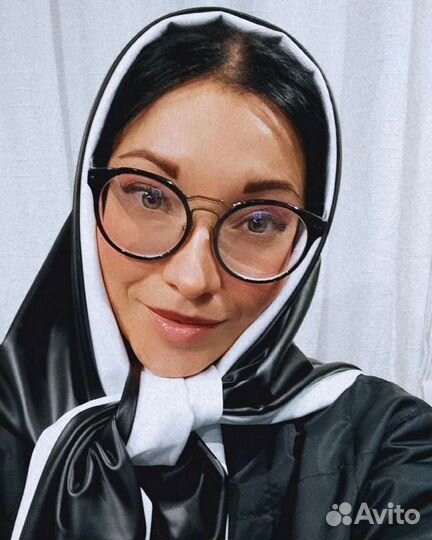 Кожаный платок. Кожаная косынка