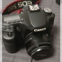 Зеркальный фотоаппарат canon 50d