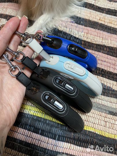 Рулетка поводок для собак несколько