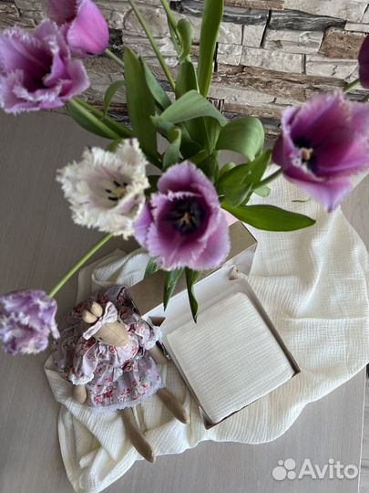 Муслиновые пеленки новые