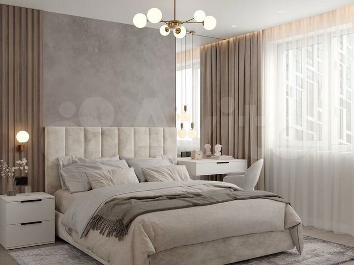 2-к. квартира, 64,7 м², 2/25 эт.