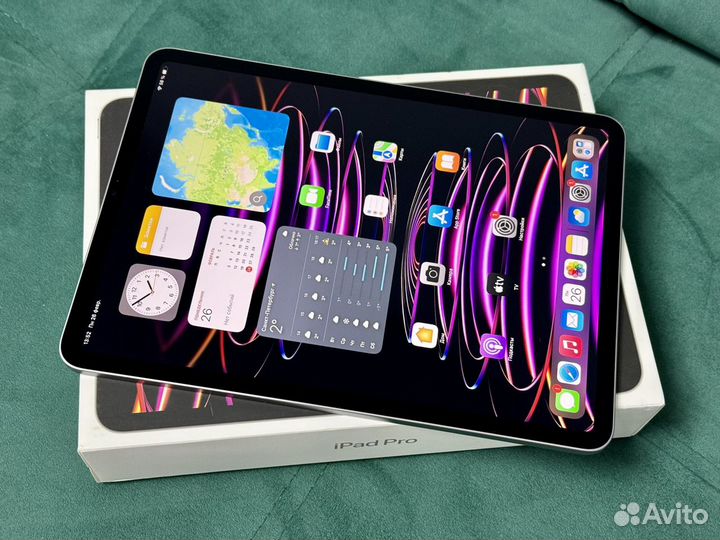 iPad Pro 11 m2 2022 256gb wi-fi gray 100 акб 2мес