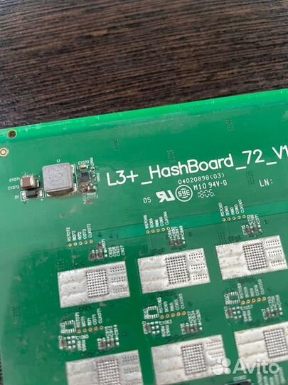 Хеш плата asic майнера Bitmain Antminer L3+