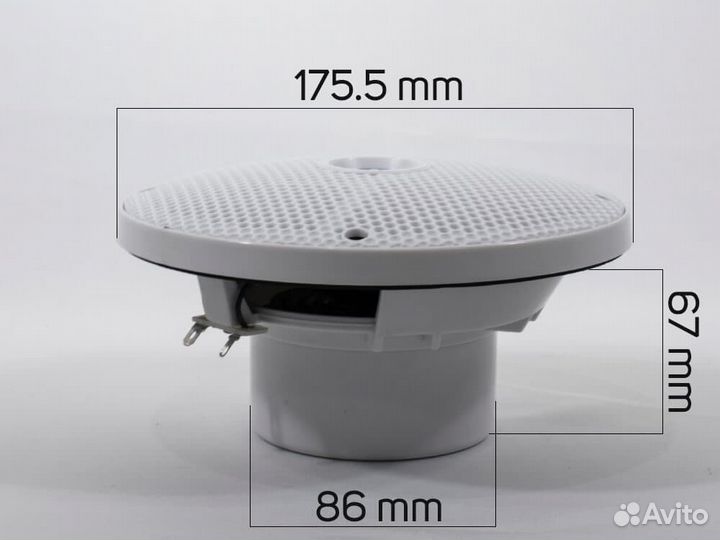 Влагозащищенный динамик AVS600MSP