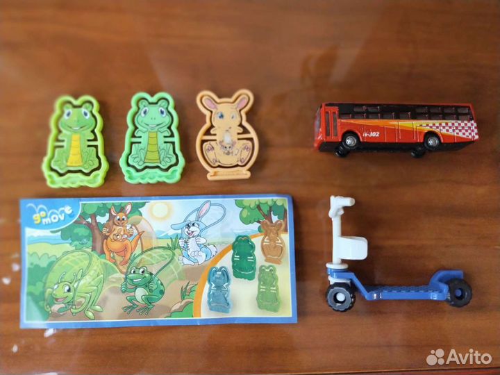 Игрушки из киндер сюрприза