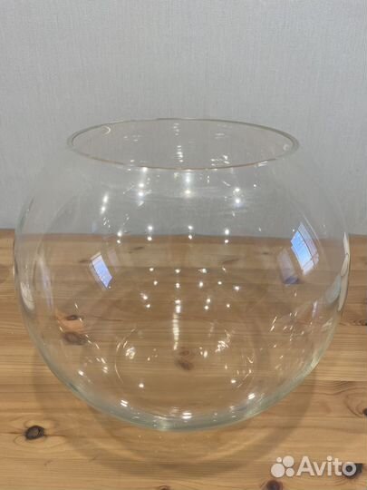 Аквариум круглый шар 15 л