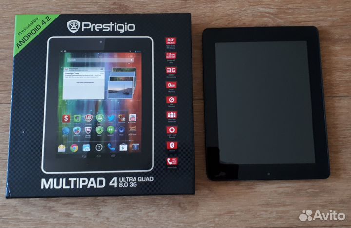 Планшет prestigio multipad 4 ultra quad 8.0 3G