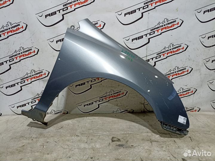 Крыло honda civic EP3 EU1 EU2 EU3 EU4 60211S6A000ZZ переднее правое темно-серый, NH674P KA9236