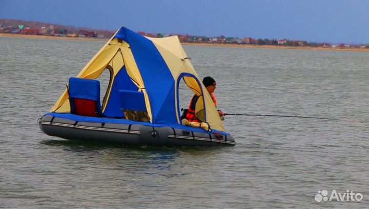 Надувной плот-палатка polar bird raft 260+слань