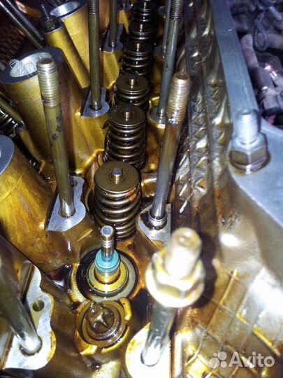 Замена маслосъемных колпачков без снятия гбц