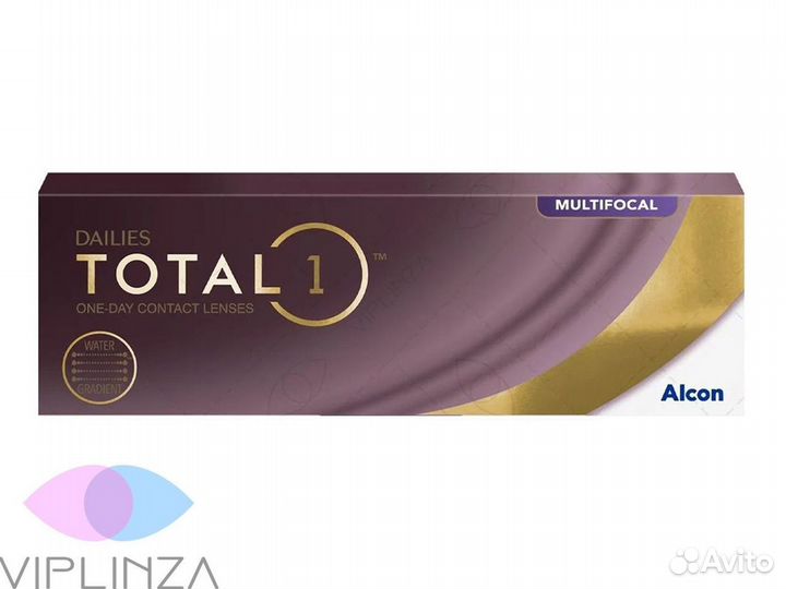 Линзы Clariti Total multifocal доставка