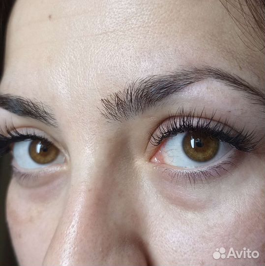 Наращивание ресниц на дому