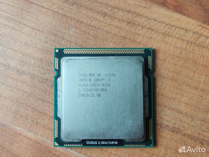 Процессор Intel core i3-530