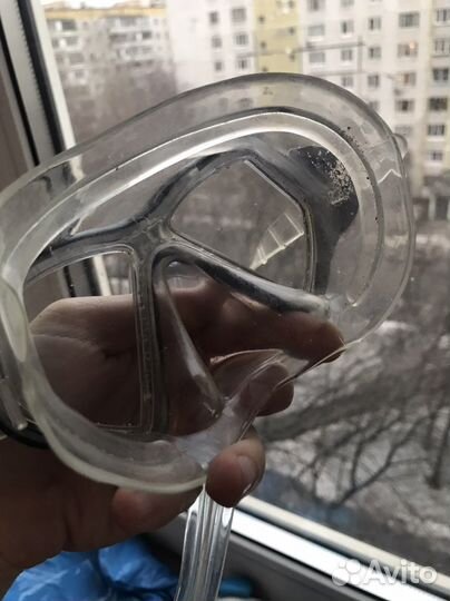 Маска для плавания детская