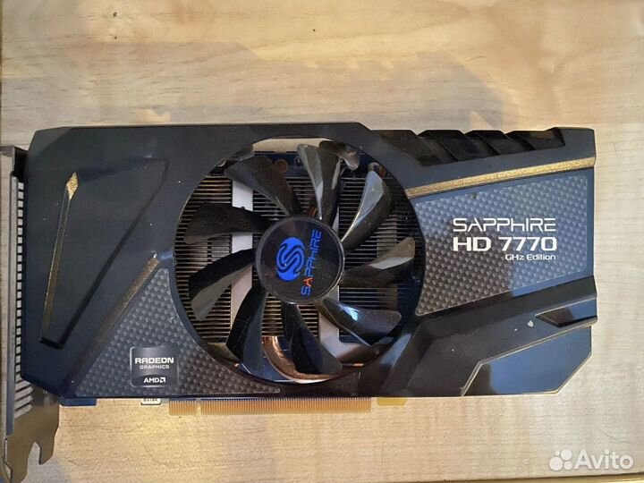 Видеокарта hd 7770