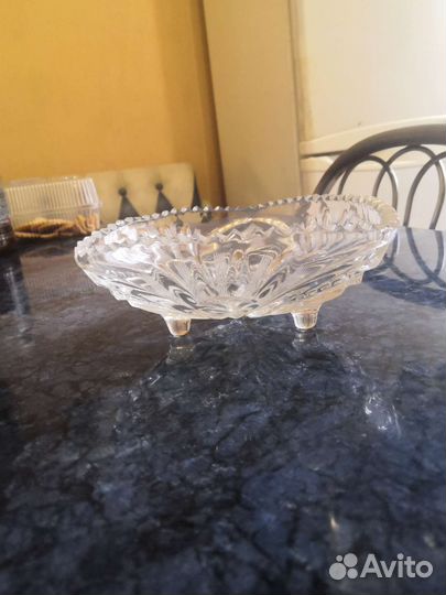 Ваза хрустальная