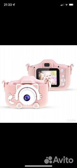 Детский фотоаппарат «Кошка»