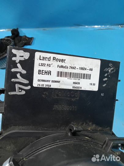Моторчик отопителя (печки) Land Rover range rover