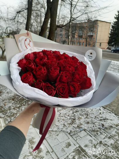 Букет роз 45 см