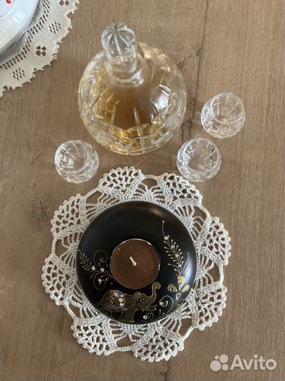 Подсвечник деревянный, слон