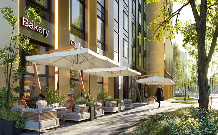 1-к. квартира, 45,9 м², 42/43 эт.