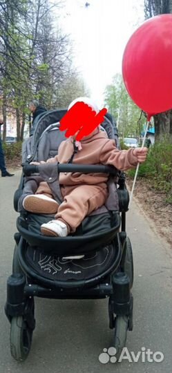 Коляска 2 в 1 aroteam Cocoline