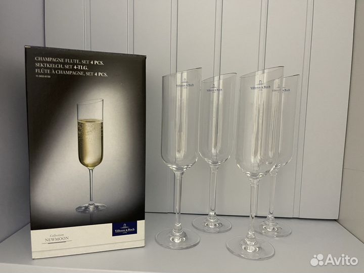 Бокалы для шампанского NewMoon Villeroy & Boch