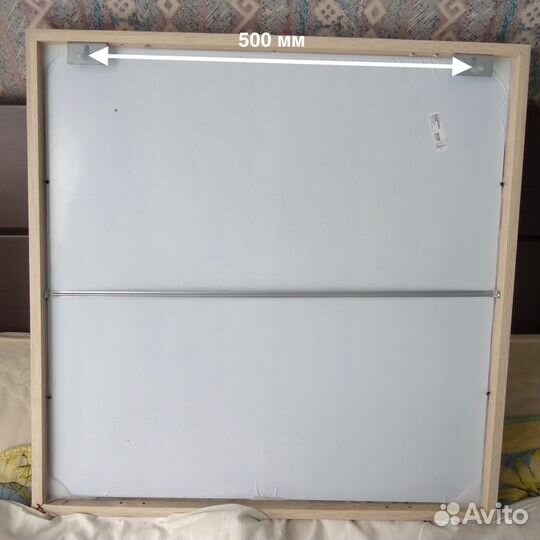 Зеркало икеа нисседаль, 65х65 см