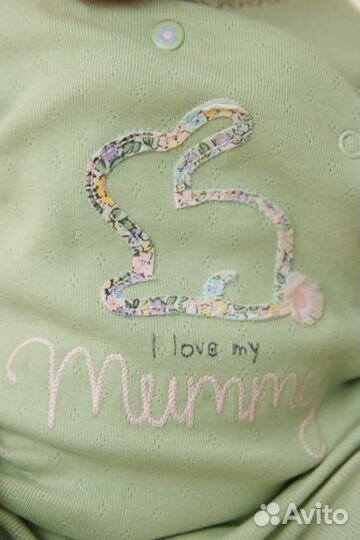 Новый слип Next Англия 9-12 месяцев, рост 80