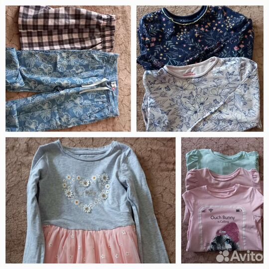 Вещи пакетом на девочку 122