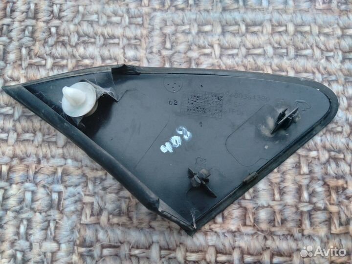 Уголок Левый переднего крыла Peugeot 408