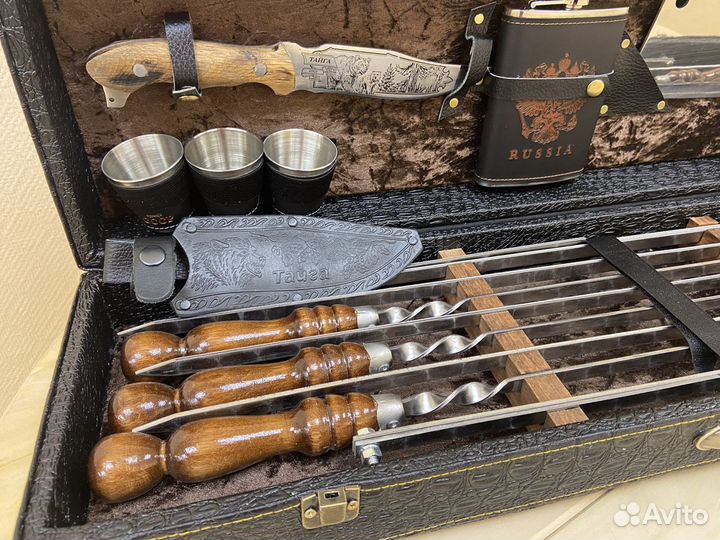 Шампура подарочные / Шашлычный набор