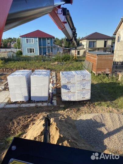 Аренда и услуги манипулятора, борт 11.6 т, 6.1 м