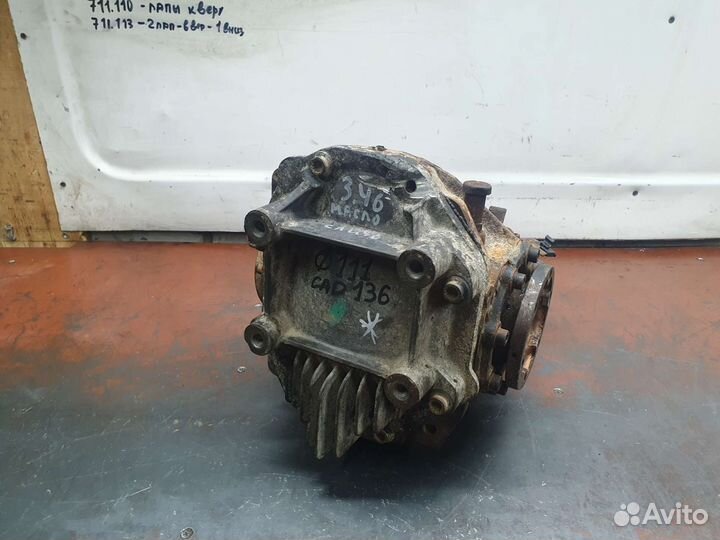 Редуктор заднего моста mercedes 3.46