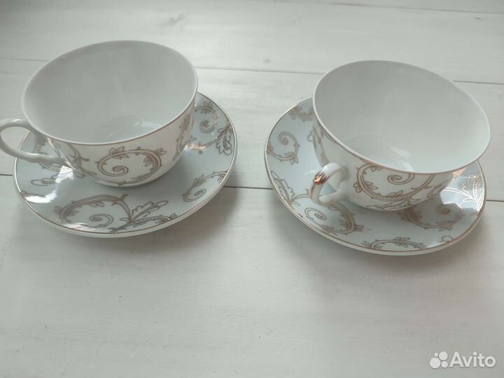 Набор чайный 4 предмета фарфор Briswild