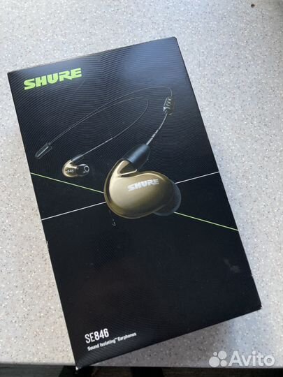 Наушники Shure 846 + BT2
