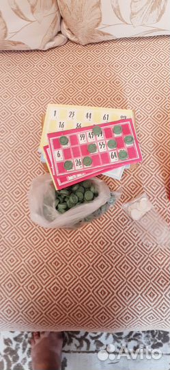 Настольные игры лото,СССР 1973 год