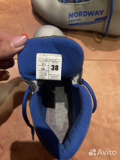 Лыжные ботинки nordway 38