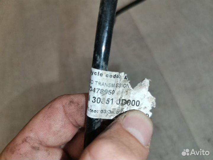 Трубка цилиндра сцепления Nissan Qashqai 1 J10 1.6