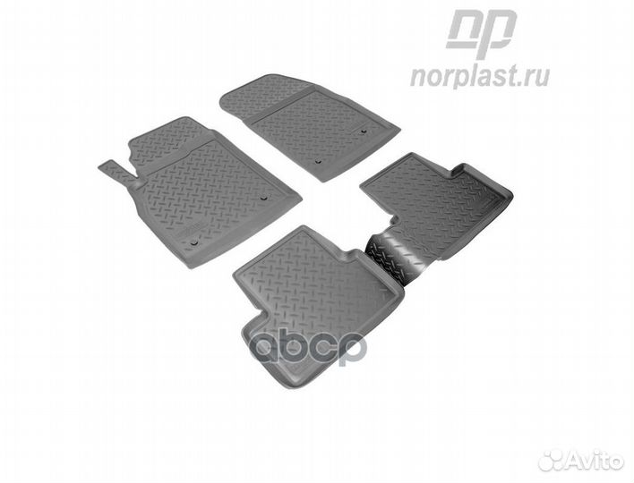 Коврики салонные для Opel Astra J 3D (2010) npl