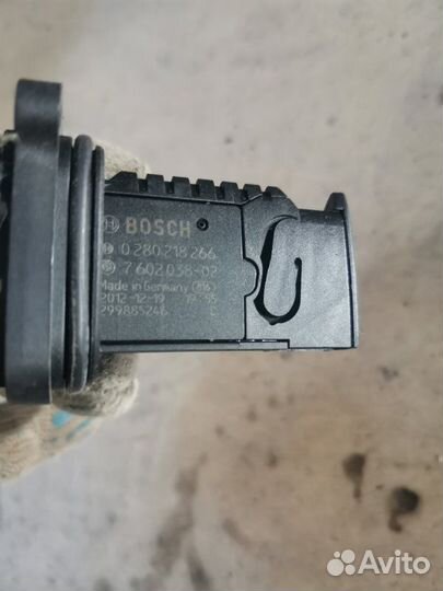 Датчик расхода воздуха Bmw 116I F20 N13B16A 2013