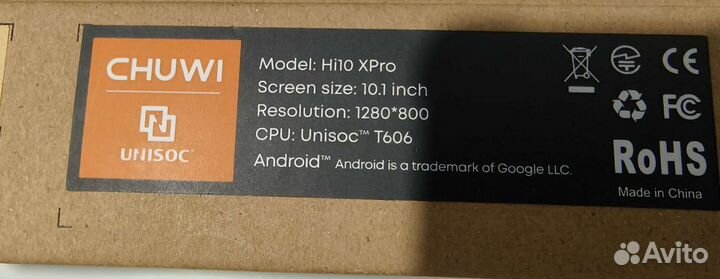 Планшет Hi10 XPro chuwi 4/128