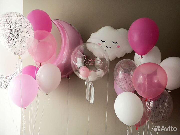 Воздушные шары с гелием. Куюки. Арки из шаров