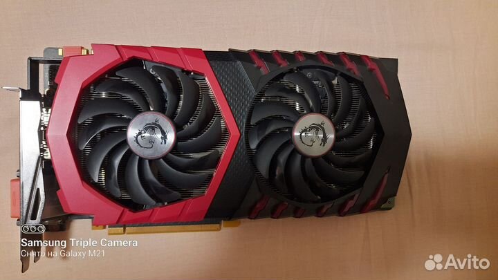 Видеокарта msi 1070 ti Gaming 8gb