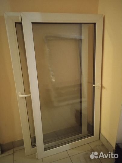 Окно двухстворчатое бу