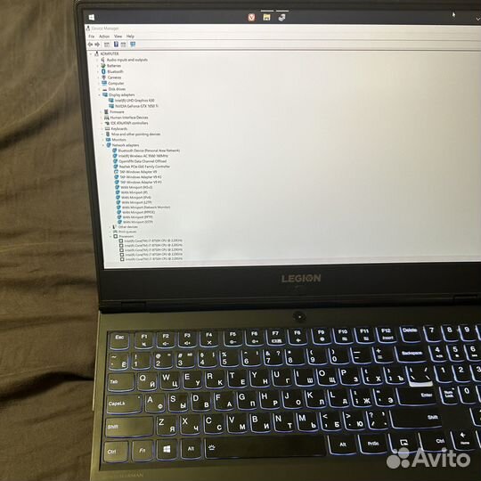 Ноутбук Lenovo Legion Y530-15ICH